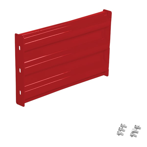 Bolt-On Style Guard Rail 2 Ft Red